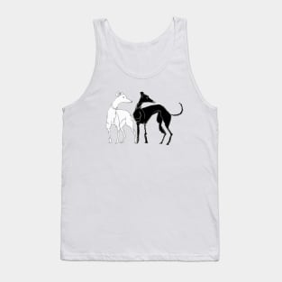 Ivory and Ebony Tank Top